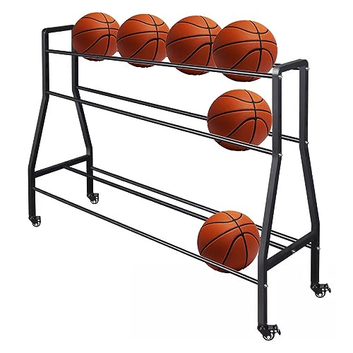 Support de rangement pour basket-ball inclinement réglable spécial tir 3 points