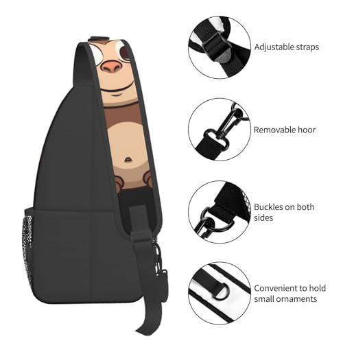 Bolso Pequeño Cruzado para Senderismo Unisex miniatura 5