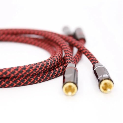 Par de cables de audio RCAA HiFi 50 cm miniatura 3