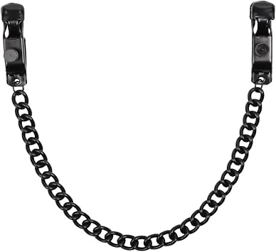 Nipple Chains Clamp Adjustable Metal Clips Weight Pendent Body Chain Pressure Clamps Non Piercing Strong Nipple Clamp for Women Men