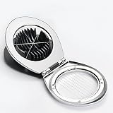 ANNOUNCED Multi- Function Stainless Steel Egg Slicer For Hard- Boiled Eggs And Soft Fruit Like Straw