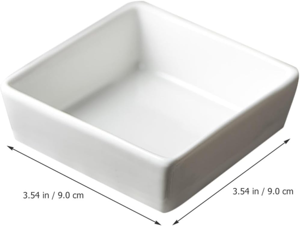 Ceramic Soy Sauce Dish Small Dip Bowl for Dining Table Decoration