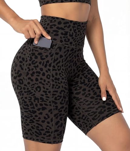 Image of Sunzel No Front Seam Biker Shorts for Women with Pockets, Yoga Workout Gym Bike Shorts with Tummy Control | 3, 5 Or 8-Inch Inseam, High Waisted, No Front Seam, Side Pockets, Buttery Soft, Compression Fit, Squat Proof, Tummy Control