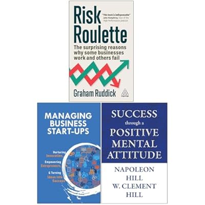 Risk Roulette, Managing Business Start-Ups & Success Through a Positive Mental Attitude 3 Books Collection Set