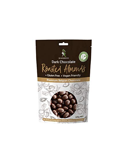 Dr Superfoods Roasted Almonds Dark Chocolate, 1 Count