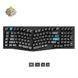 Keychron Q13 Ultra 8K Wireless Mechanical Keyboard, 96% Alice Ergonomic Layout with Numpad, Full Aluminum Custom Keyboard, ZMK, 8000Hz Polling Rate, Hot-Swappable RGB for Mac Windows Linux