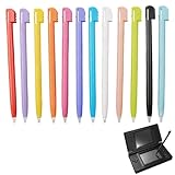 JYXNU 12 pcs Stylet Tactile Remplacement, Stylos de Saisie, Stylets Lot de pour écran Tactile de Manette de Jeu, Nintendo Stylo Numérique, Stylets de Rechange en Plastique pour écran Tactile Nintendo