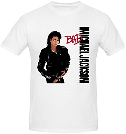 Michael Jackson Bad Graphic T Shirts For Men Crew Neck Large