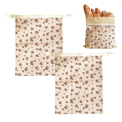 Bolsas de masa madre extra grandes de lino con cremallera pack de 2 2