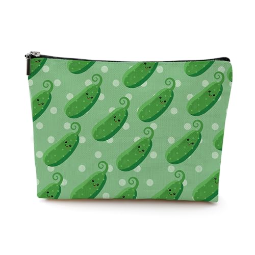 VICBOU Funny Cute Makeup Bag Cosmetic Bag for Women Girls Friends, white076, 9.7 x 7 inch