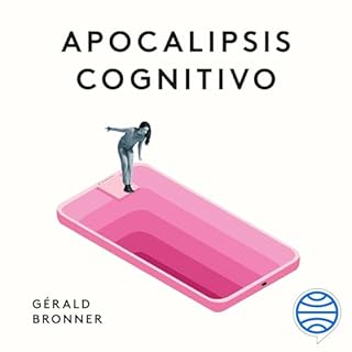 Diseño de la portada del título Apocalipsis cognitivo