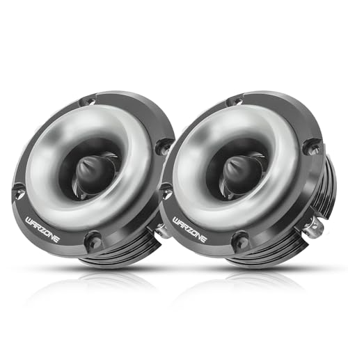 Warzone 2X WZ20TW 2.88" Super Tweeter Pair, 4Ω, 1000W