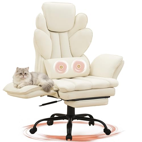 Big and Tall Office Chair, Flip Armrests Criss Cross Office