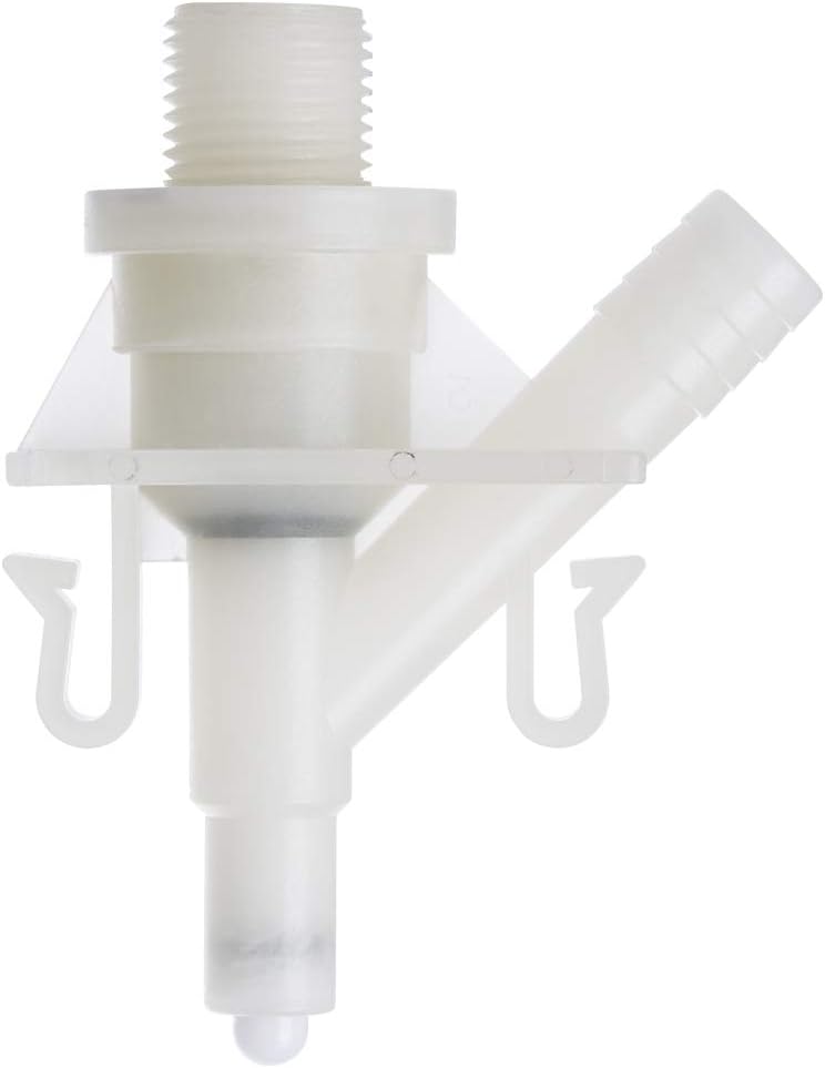 Halotronics RV Water Valve Replacement Kit for Pedal-Flush Toilets - Compatible with Sealand Dometic 300, 301 310, 311, 320, 321 - Hardware Included