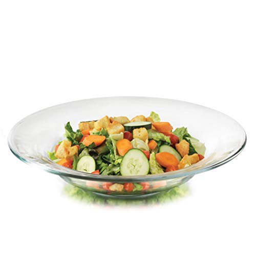 Libbey Moderno Glass Salad Bowls, Set of 12