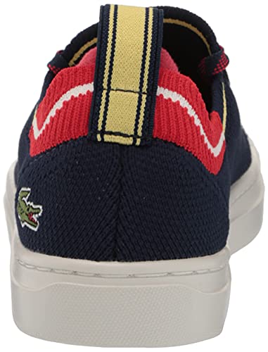 Lacoste Women's La Piquee Sneaker, Navy/Red, 6 #TOP19