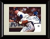 Framed Nolan Ryan and Robin Ventura - The Fight - Autograph Replica Print