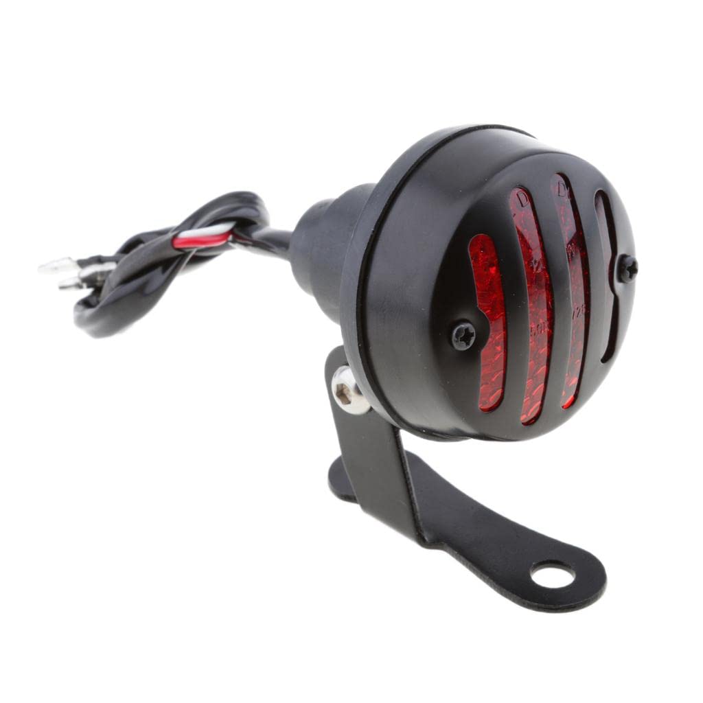 Support de feu arrière de calandre vintage pour bobber custom anti vibration - 8
