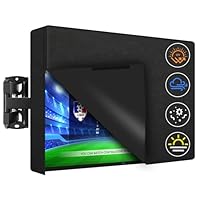 Outdoor TV Abdeckung, Fernseher Bildschirmschutz Abdeckung für 40–43 Zoll Fernseher, 600D Oxford-Gewebe mit PU-Beschichtung, Wasserdicht, Staubdicht und Wetterfest, Geeignet mit Standardhalterungen