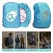 Capaneus Regenschutz Schulranzen, 35L SRegenschutz Schulranzen, Reflektierender Rucksack Überzug Regenschutz, Schultaschenhülle mit Niedliche Drucke für Jungen Mädchen Schulanfänger