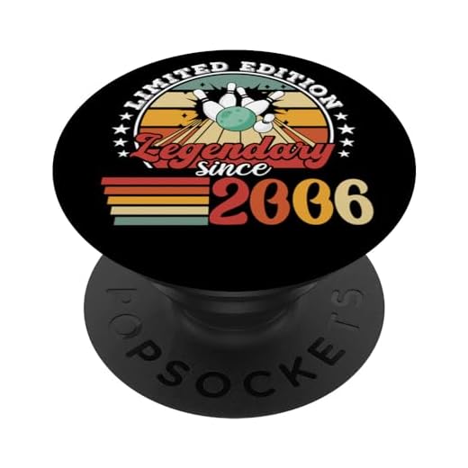 Cumpleaños De Bolos 2006 Fiesta De Cumpleaños De La Bola De PopSockets PopGrip Intercambiable