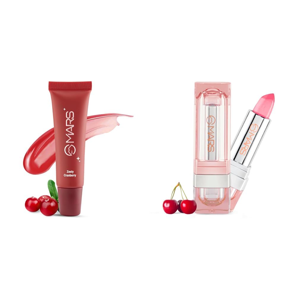 MARS Lippy Top Hydrating Lip Gel 10ml 04-ZESTY CRANBERRY MARS Hydratint Lip Balm-picture-39