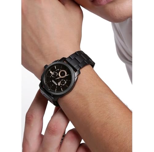 Image of Fossil Machine Chronograph Black Dial Men's Watch FS4682