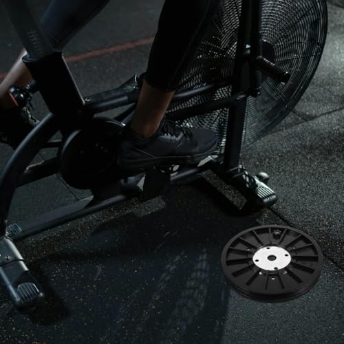 Disco interior 2cm para bicicleta estática accesorio de abs negro de 4.6cm de diámetro 6
