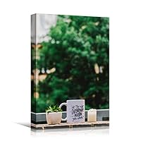 Canvas Wall Art Pressed Quotes Bedroom Industrial Inspirational Modern Art Multicolor Neon Photography Quotes Urban - 12x18 inches