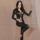 BDSMYOU Latex Dessous für Sex Damen Wetlook Bodysuit Bodys für Damen,Latex Catsuit mit Leggings Ouvert Reizwäsche,Dessous Frauen Sexy Unterwäsche Party Kleider Clubwear Kostüme für Erwachsene (XXXL)