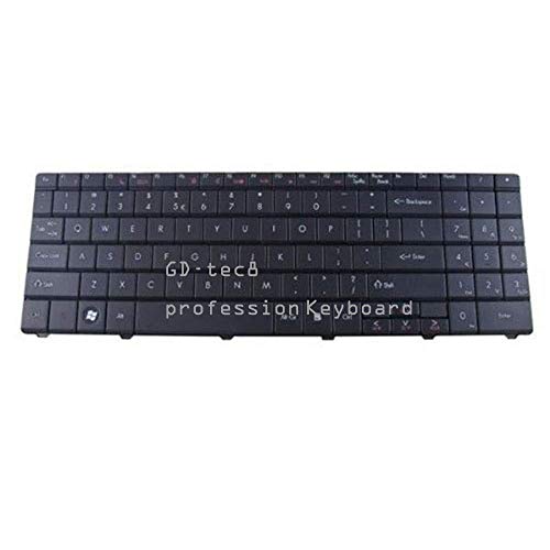 Laptop Keyboard Compatible for Gateway NV52 NV53 NV54 NV56 NV58 NV59 NV73 NV74 NV78 NV79 NV7921U NV7922U NV7923U NV7925U NV5376U US Layout Black Color