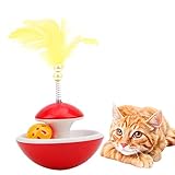 ♫ 【Starke Anziehungskraft: Helle Farben, einzigartiges Design und Federn, um den natürlichen Instinkt der Katze zu aktivieren, um Ihr Haustier glücklicher und intelligenter zu machen.