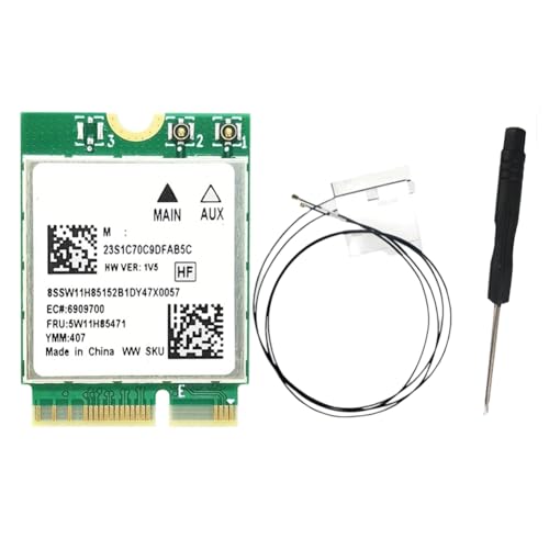Carte réseau M.2 RTL8922AE pour corriger les lenteurs PC