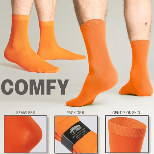 Mens Calf Socks, Breathable Crew Socks Multipack - Mens Gifts4