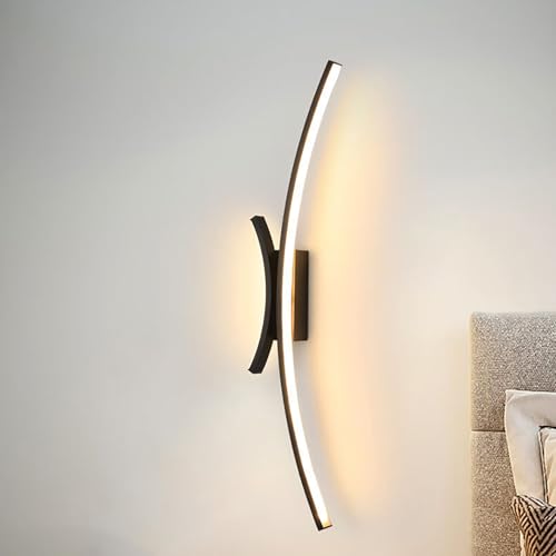 Aplique de pared LED moderno en acrílico de alta transmitir para dormitorio