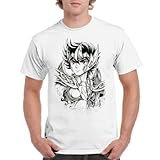 the Fan Tee Camiseta de Adulto de Hombre Dibujos Animados Zodiaco Caballeros de Atenea 129 M
