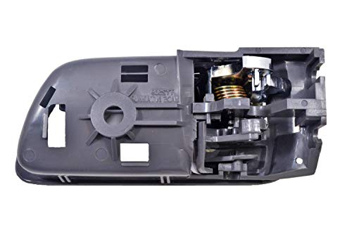 Pt Auto Warehouse To-2469Mg-Qp - Inner Interior Inside Door Handle, Gray Housing With Chrome Lever - Front/Rear Left/Right, Set Of 4 #TOP1
