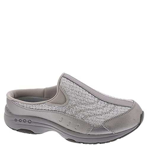 Easy Spirit Women's, Traveltime Classic Clog Silver #TOP4