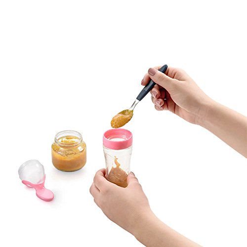 Colher Dosadora para Papinha Funny Meal Menina Multikids Baby Rosa - BB068, Multikids Baby, Rosa