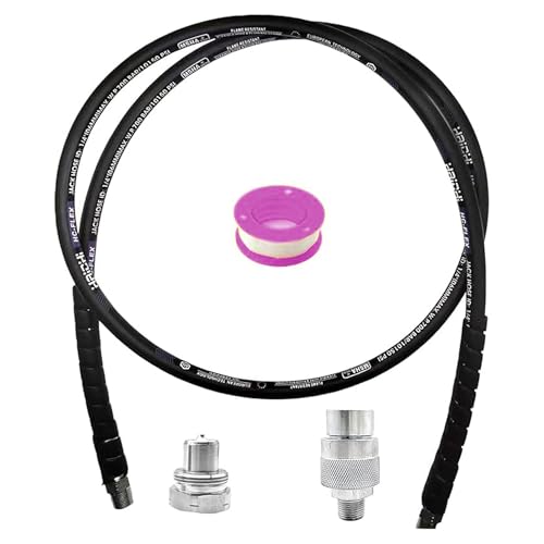 Hydraulic Hose Assembly,10000psi High Pressure Hydraulic Hose CH-604 Coupler 3/8" NPT Thread by Generic - Used condition - US$18.59