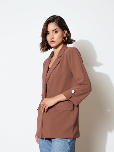 Image of barcino Women's Roll-Up Detail in Sleeve