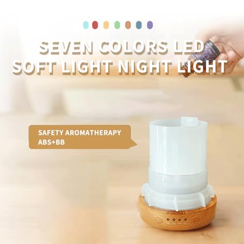 Difusor aromático eléctrico 120ml Ultrasonico Quanmin miniatura 6