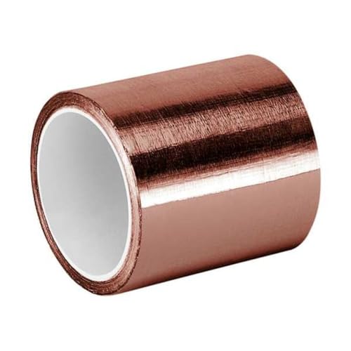 3M 1181 Copper Copper Foil Tape, 2" Width x 6yd Length (1 roll)