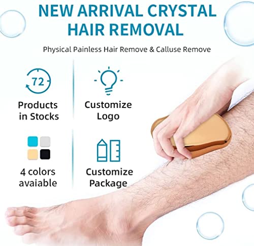 Epilierer zur Haarentfernung, schmerzlos, für Damen, Crystal Hair Eraser Haargummi, tragbar, mit Kristall… - Image 6