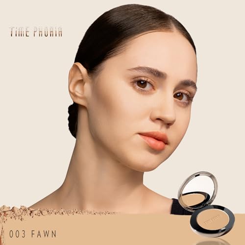Image of Timeless Optima Cover-Blur Matte Powder Foundation 003 Fawn | Buildable Full Coverage, Up to 16H Oil Control Long Wear, Waterproof, Pore-blurring Foundation Makeup for Base, Set, Touch Up