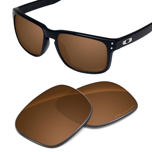 Image of Replacement Lenses Compatible with Oakley Holbrook OO9102, Polarized, UV Protection, Anti-Scratch