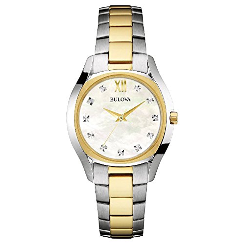 [�u���[�o]Bulova �r���v Twotone Watch Slim Duet 98P145 [���s�A���i]