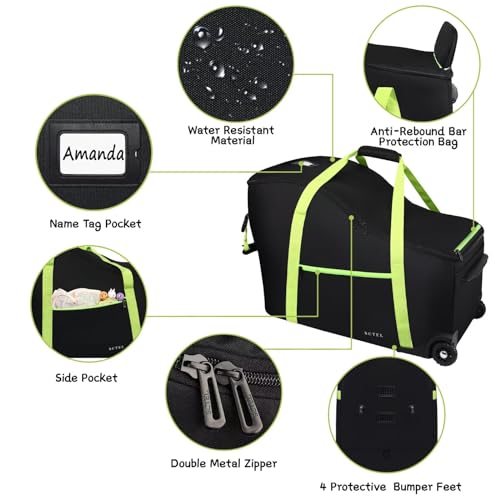 image for SCTEL Baby Car Seat Travel Bag Fit Chicco Keyfit 35 and Anti-rebound B