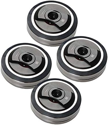 AUDIO BASTION X-PAD REF 3 Layers Aluminum Speaker Spike Pads/Levitation Damper/Isolation Stand Foot/Speaker Isolation Pad/Speaker Shock Base Pad Isolation Feet