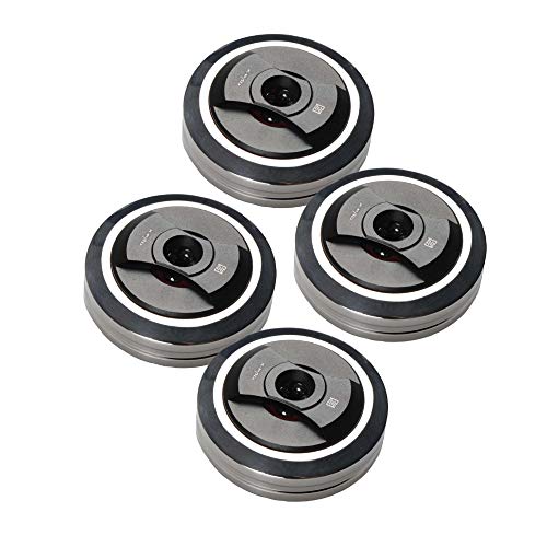 Audio Bastion X-Pad Ref 3 Layers Aluminum Speaker Spike Pads/Levitation Damper/Isolation Stand Foot/Speaker Isolation Pad/Speaker Shock Base Pad Isolation Feet #TOP2